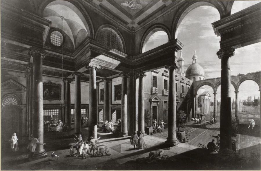 Il parlatorio delle monache - Palazzo Contarini Fasan